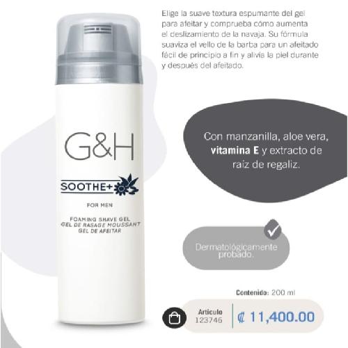 Espuma para afeitar en gel